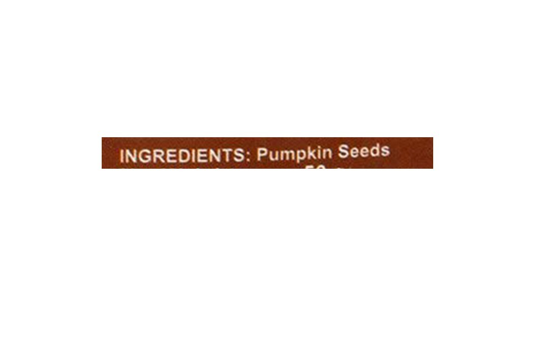 Naturally yours Pumpkin Seeds Raw    Pack  50 grams